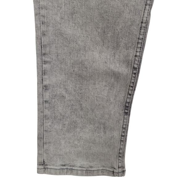 Six Lincoln Men's Gray Slim Fit Denim Acid Wash Jeans Size 32 - Picture 6 of 9